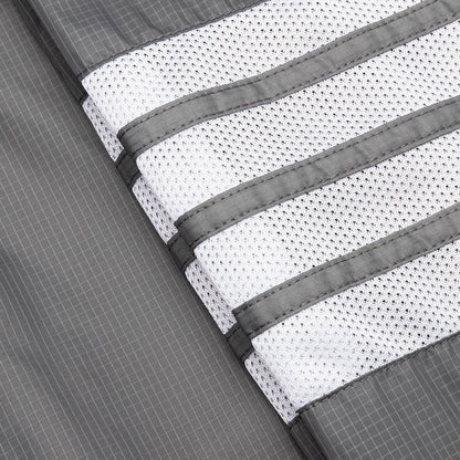 Straight Leg Track Pants - Silver