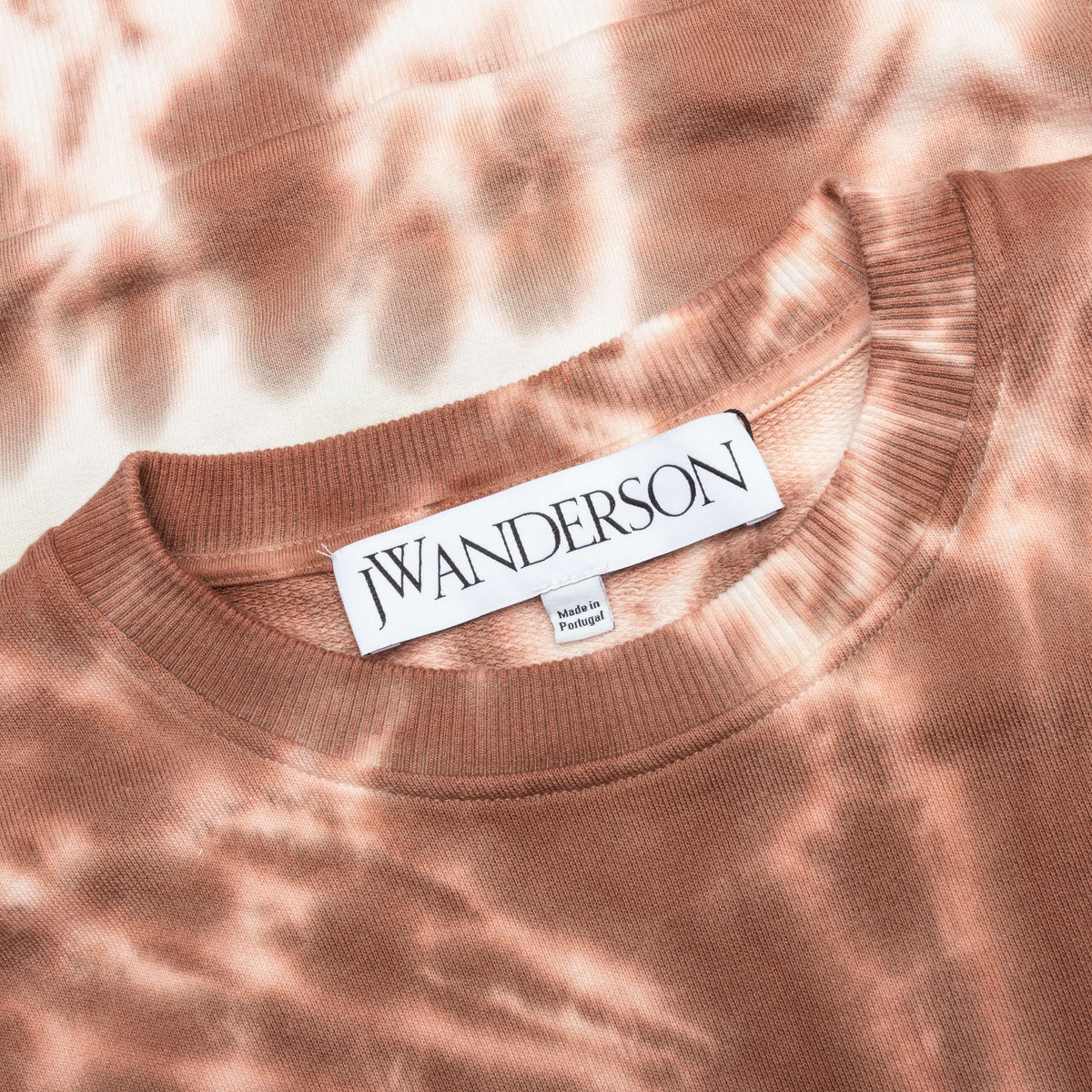 Tie-Dye Cat Sweatshirt - Brown