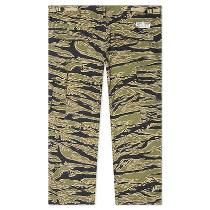 Tiger Camo 6 Pocket Trousers - Olive