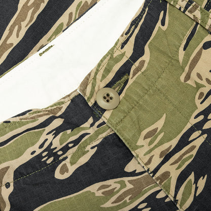 Tiger Camo 6 Pocket Trousers - Olive