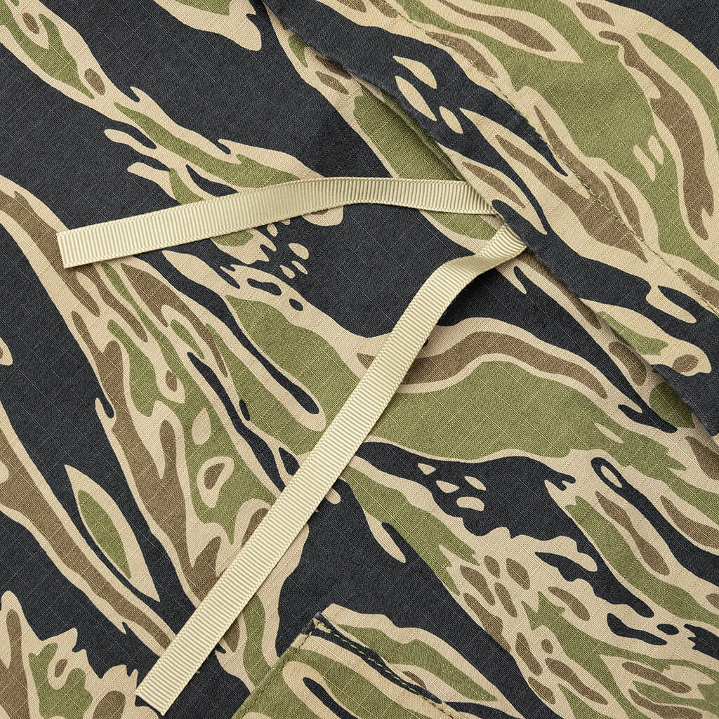 Tiger Camo 6 Pocket Trousers - Olive