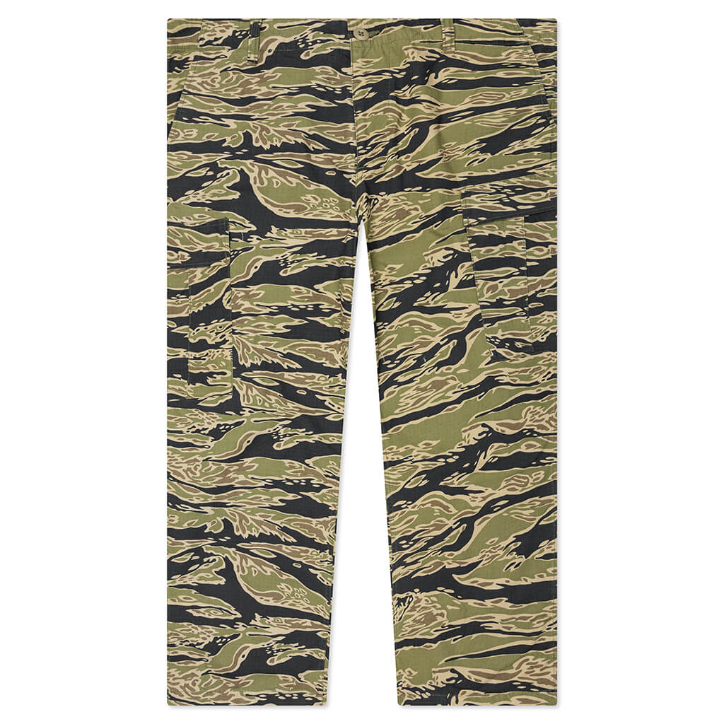 Tiger Camo 6 Pocket Trousers - Olive