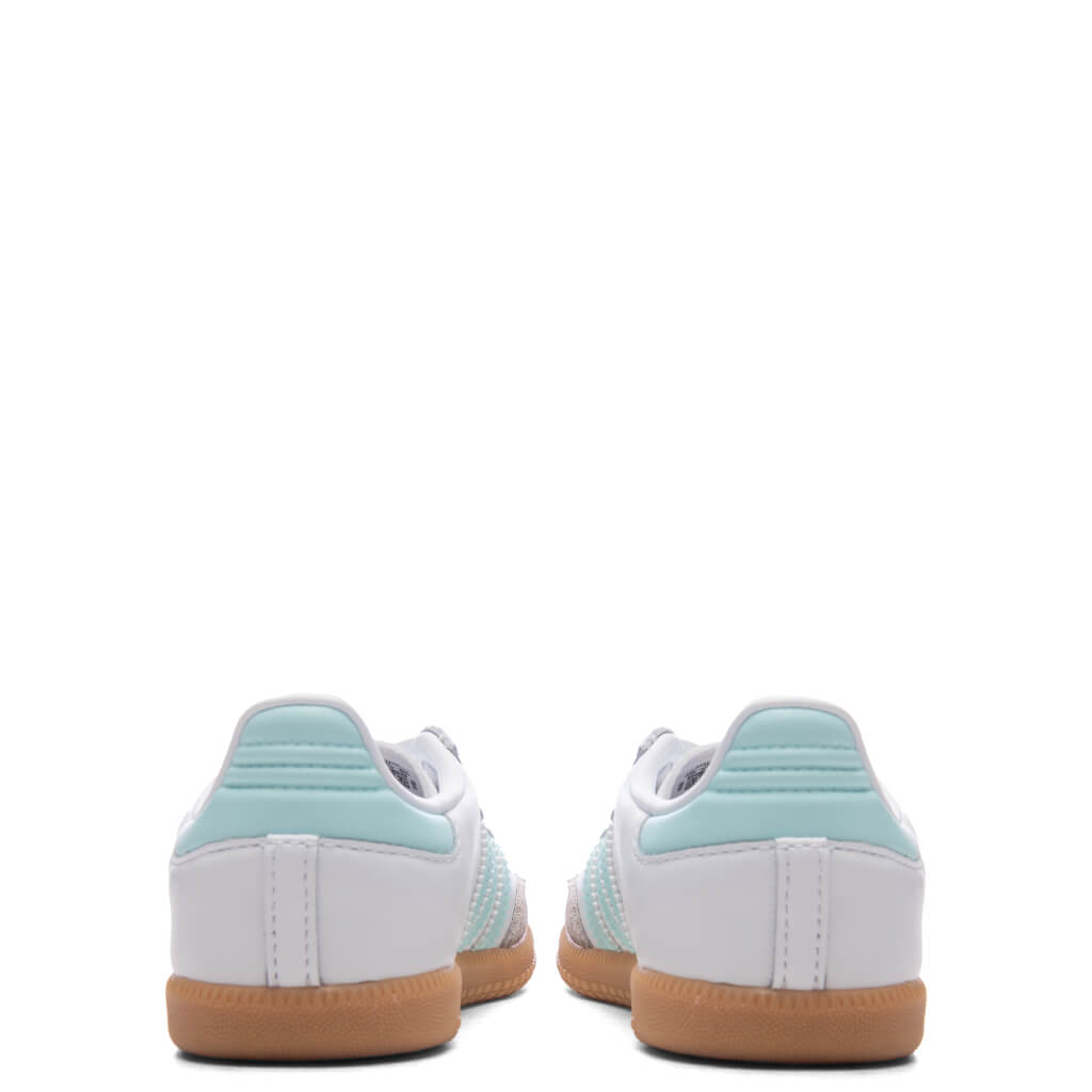 Toddlers Samba OG - Cloud White/Semi Flash Aqua/Gum