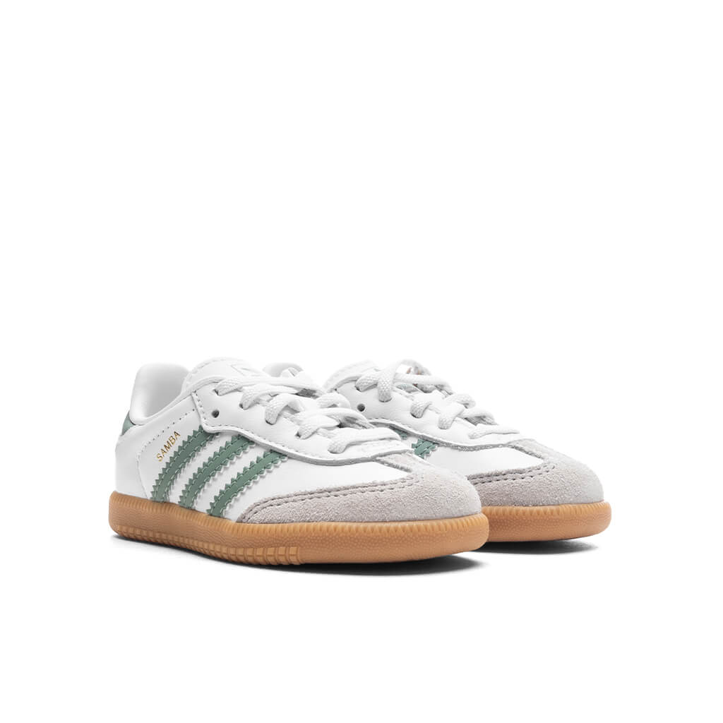 Toddlers Samba OG - Cloud White/Silver Green/Gum