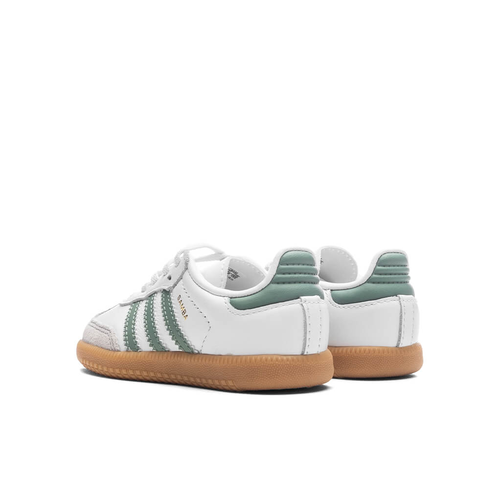 Toddlers Samba OG - Cloud White/Silver Green/Gum