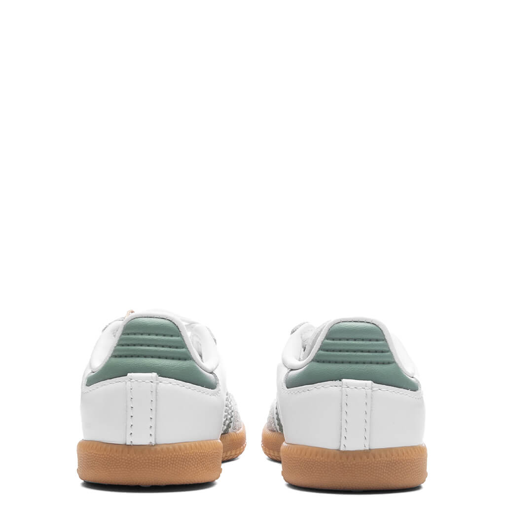Toddlers Samba OG - Cloud White/Silver Green/Gum