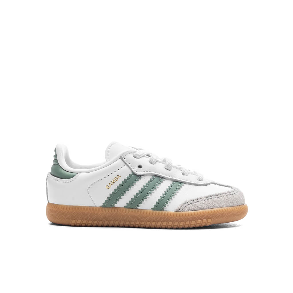 Toddlers Samba OG - Cloud White/Silver Green/Gum