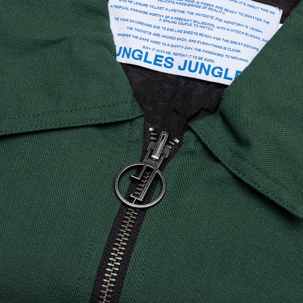 Todo Bien Reversible Jacket - Green/Black