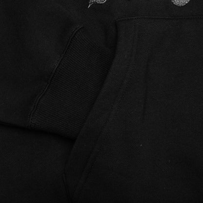 Todo Bien Zip Hoodie - Black