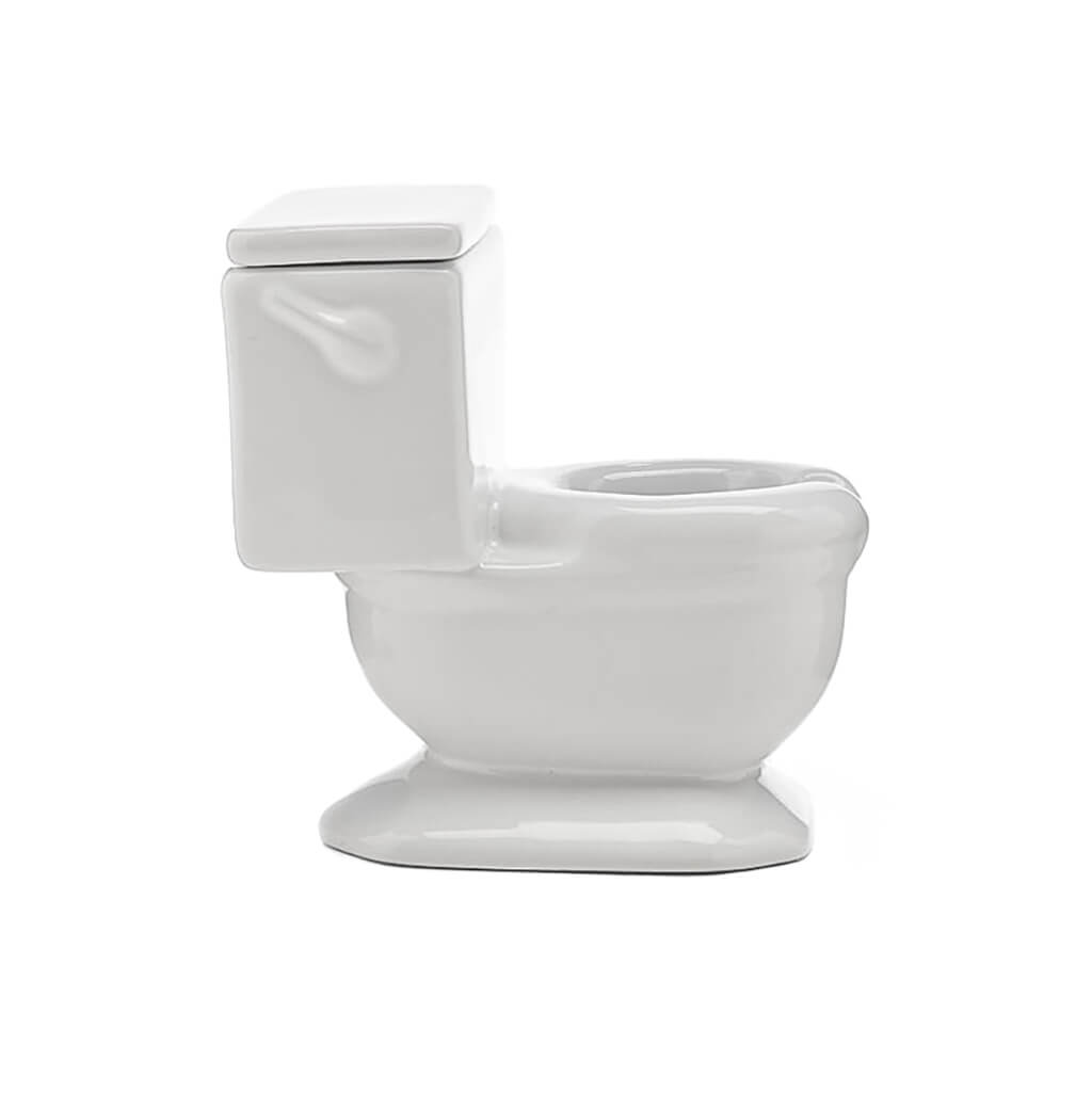 Toilet Ashtray - White