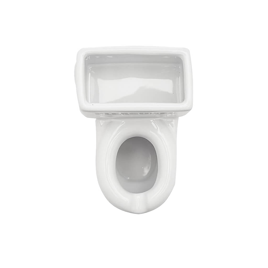 Toilet Ashtray - White