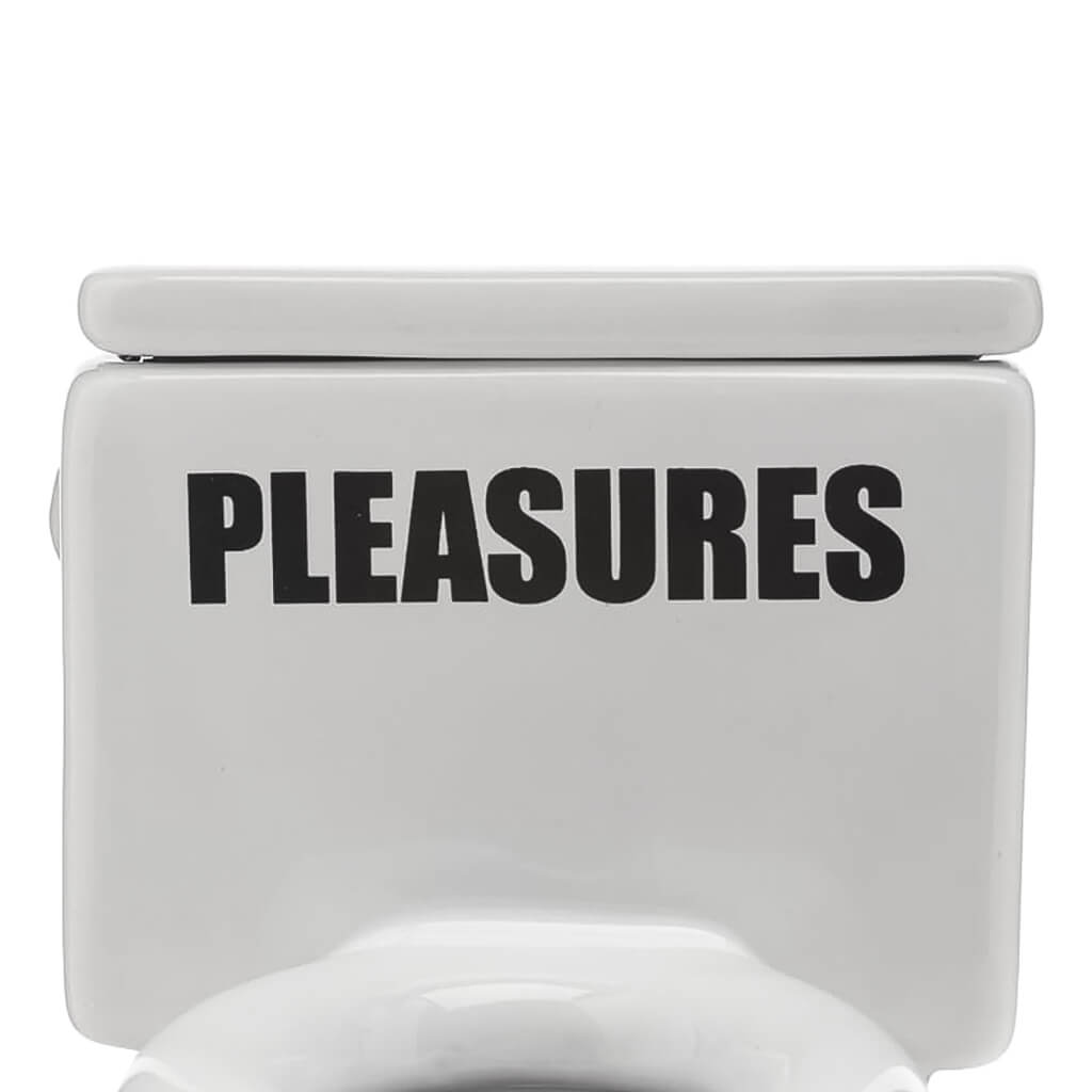 Toilet Ashtray - White