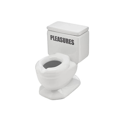 Toilet Ashtray - White