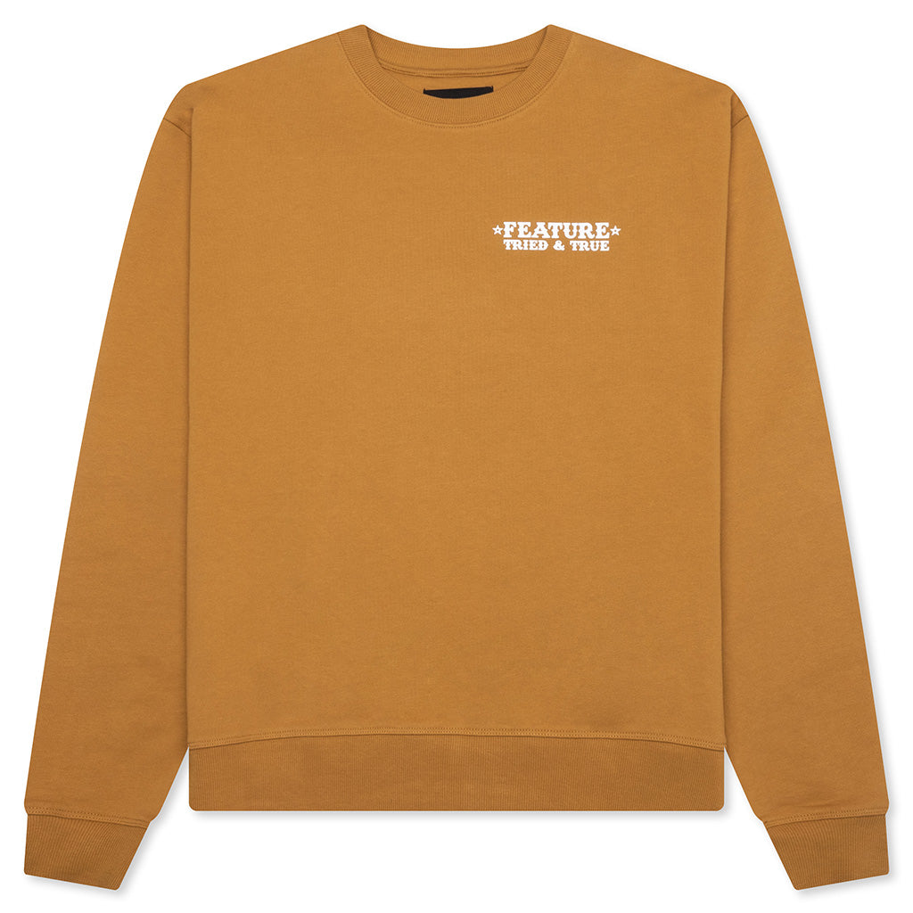 Tried and True Crewneck - Wood Thrush