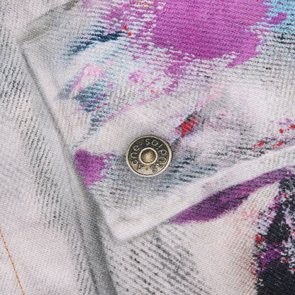 Trompe L'oeil Jacket - White/Multi