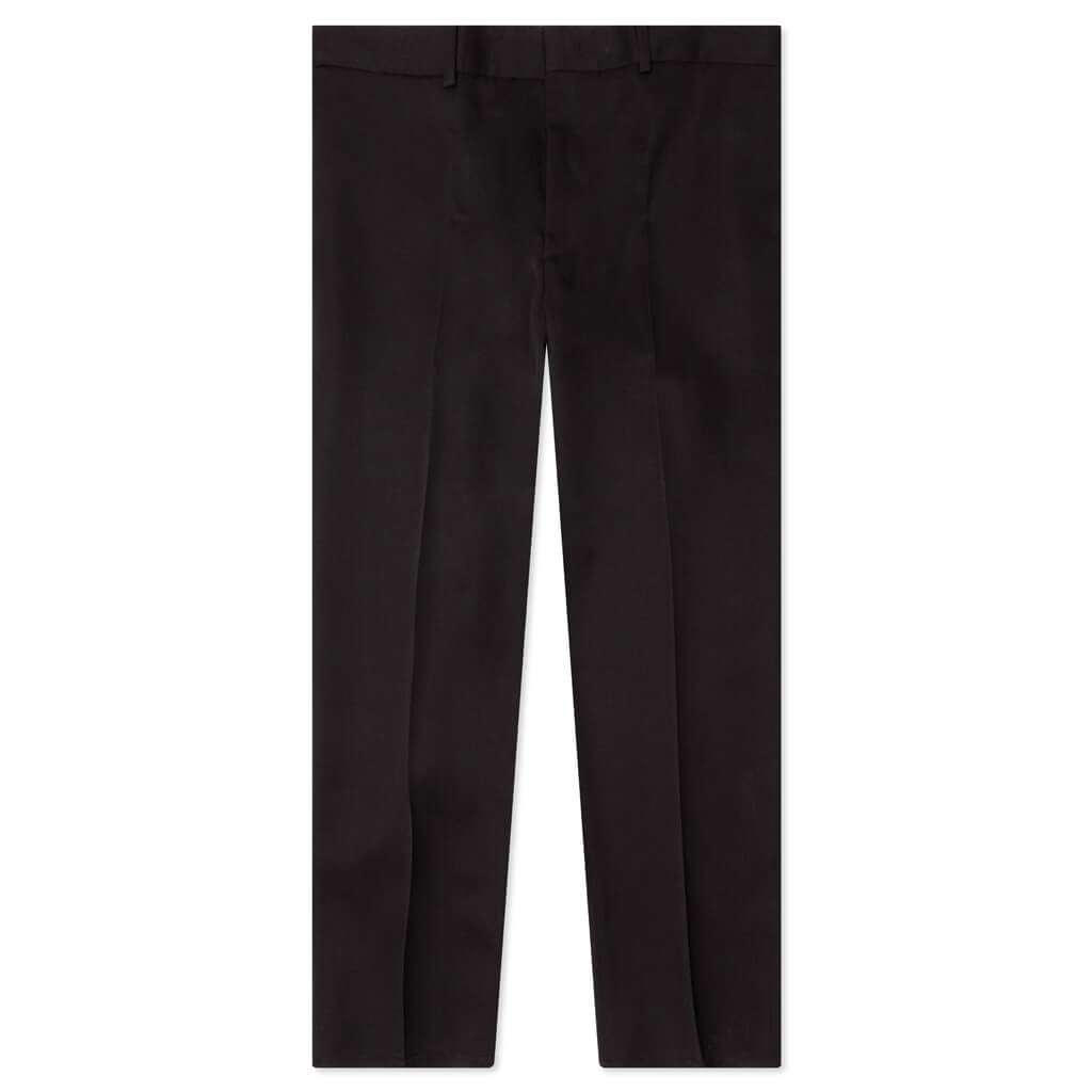 Straight Leg Gabardine Trouser D006 - Chocolate Brown