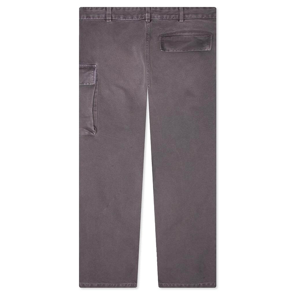 Canvas Cargo Pants - Dolphin