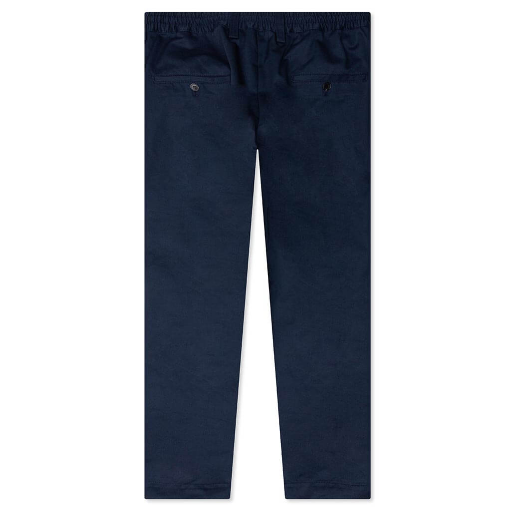 Cropped Drawstring Trousers - Ink