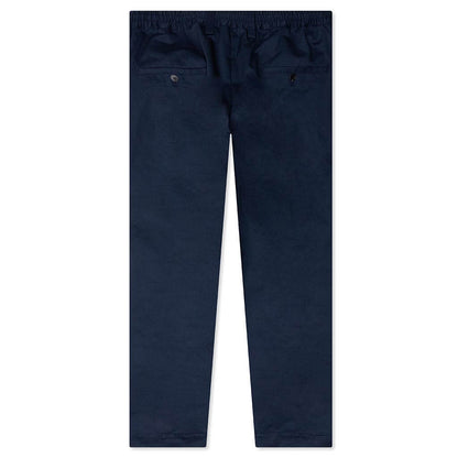 Cropped Drawstring Trousers - Ink