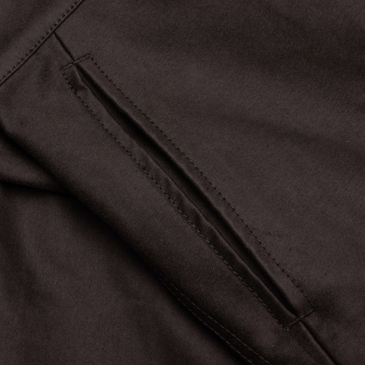 Brown Organic Cotton Cargo Trousers TCY36 - Moca