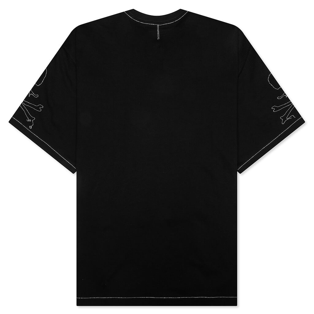 Oversized Ballchain Tee - Black/Silver