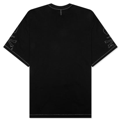 Oversized Ballchain Tee - Black/Silver