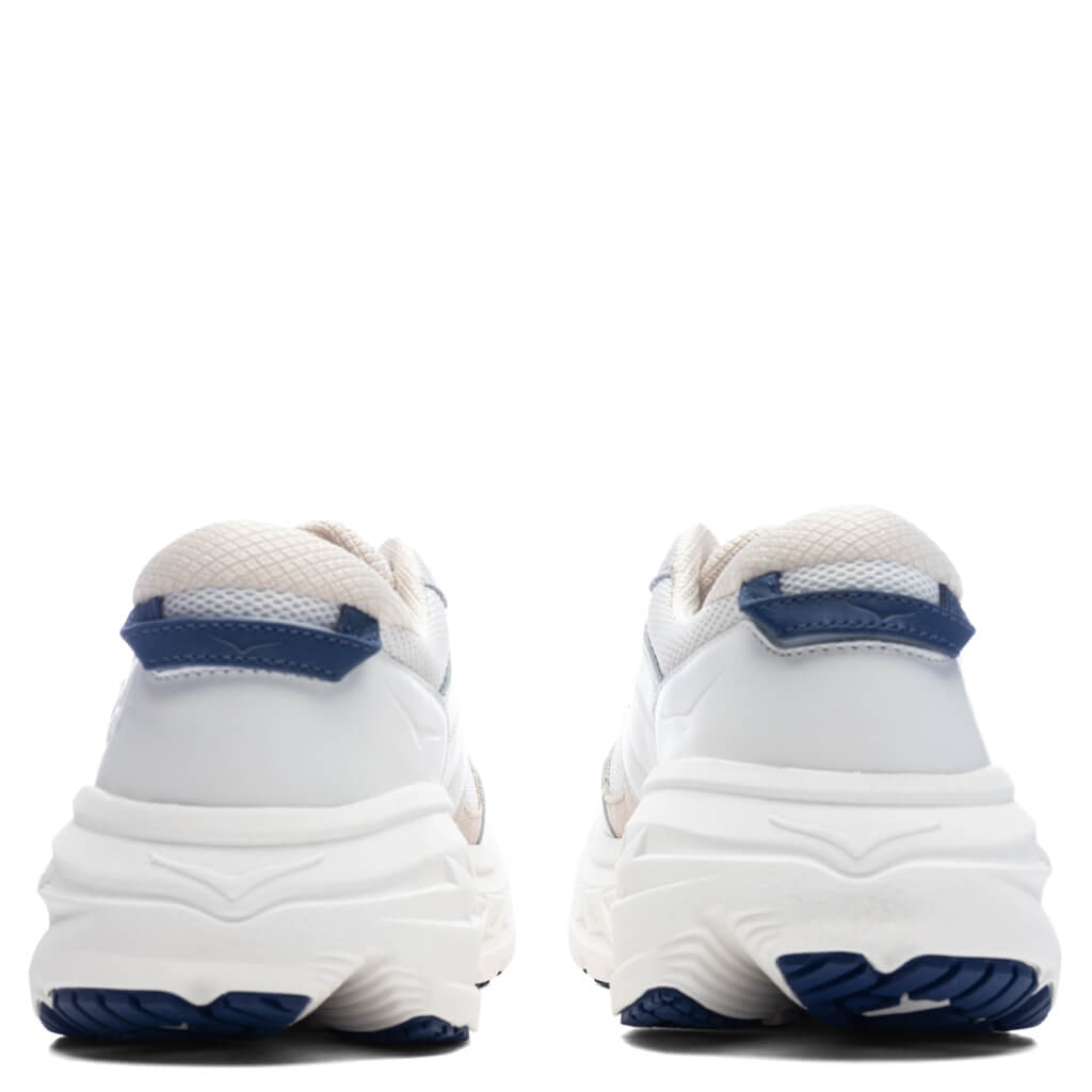 Bondi L - White/Bellwether Blue