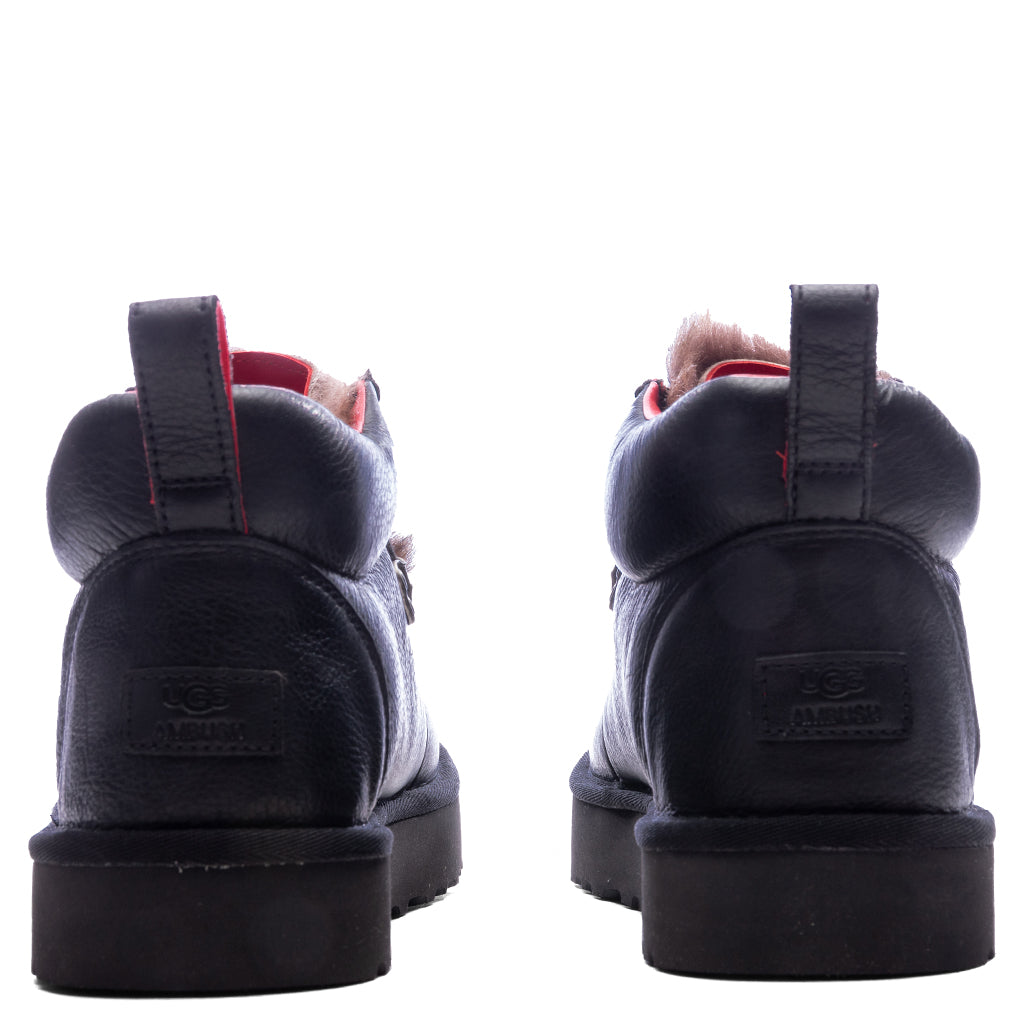 UGG x AMBUSH Fur Plug Boot - Black