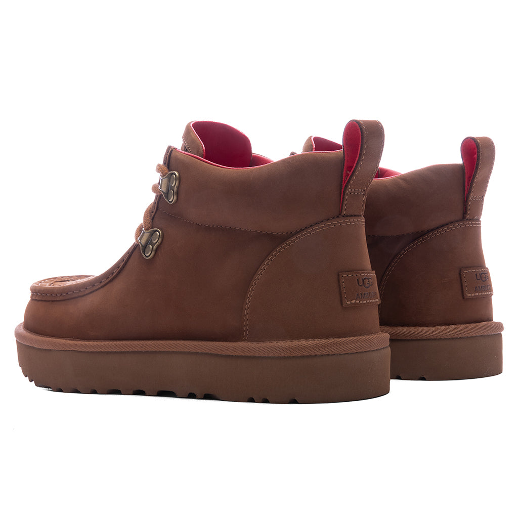 UGG x AMBUSH Woven Boot - Chestnut