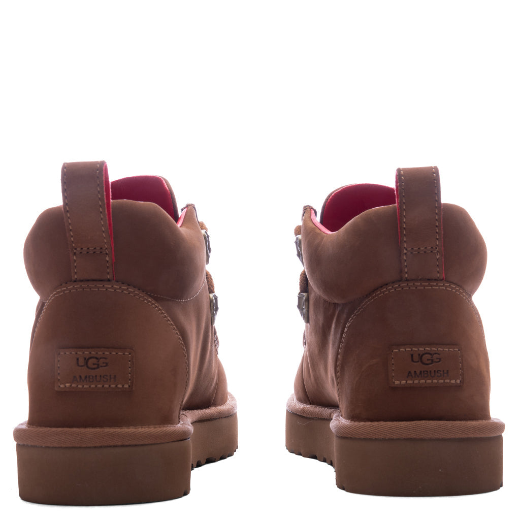 UGG x AMBUSH Woven Boot - Chestnut