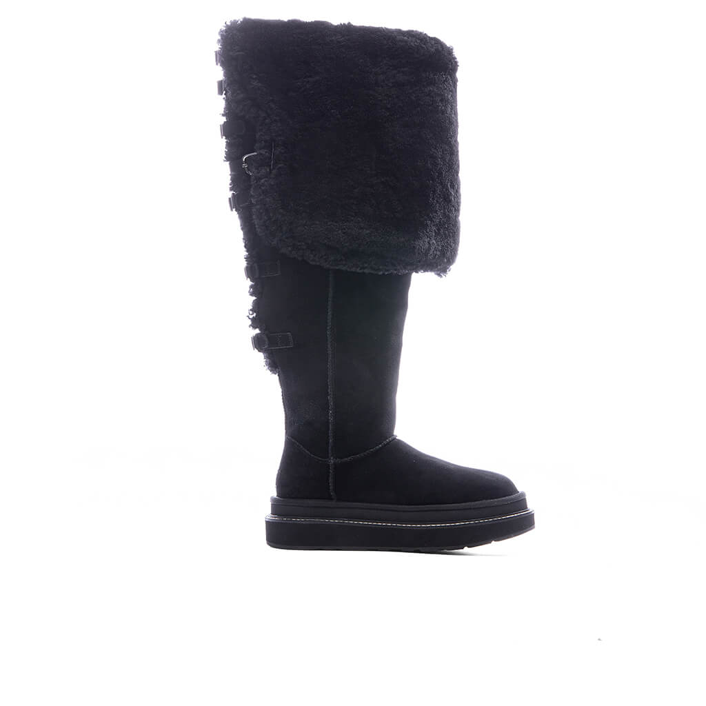 UGG x Sacai Women's Thigh High Boot - Black