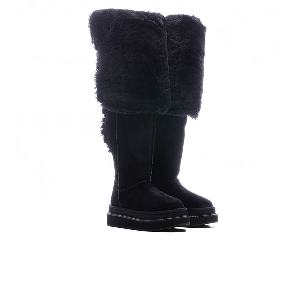 UGG x Sacai Women's Thigh High Boot - Black
