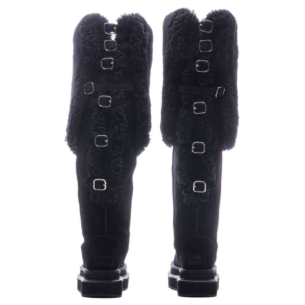 UGG x Sacai Women's Thigh High Boot - Black