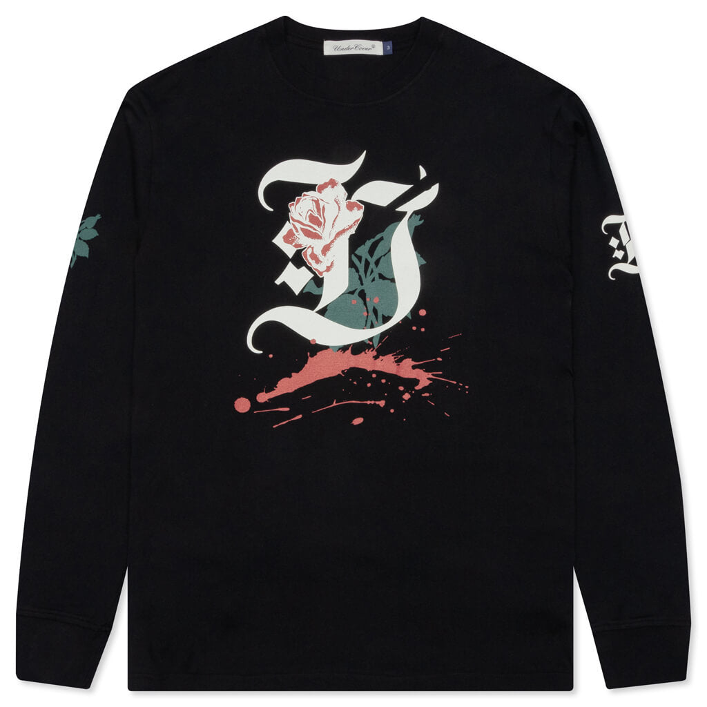 Brain Talker L/S T-Shirt - Black