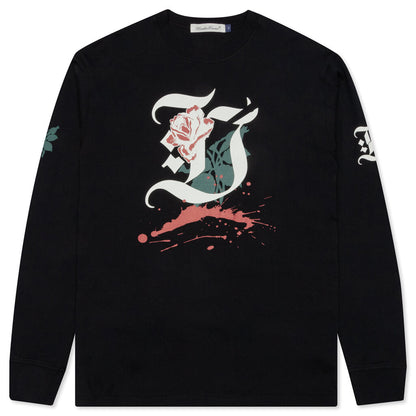 Brain Talker L/S T-Shirt - Black