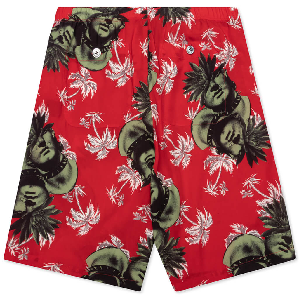 Chaos and Balance Shorts - Red Base