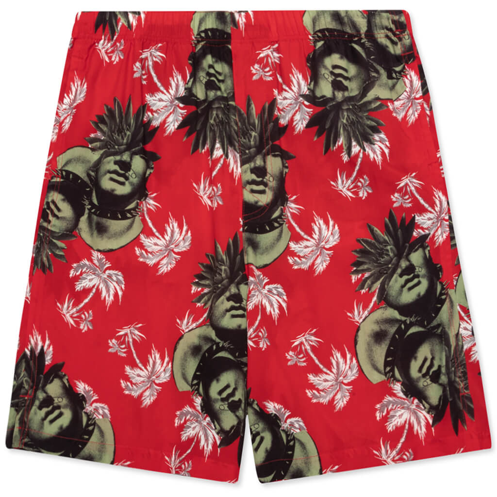 Chaos and Balance Shorts - Red Base
