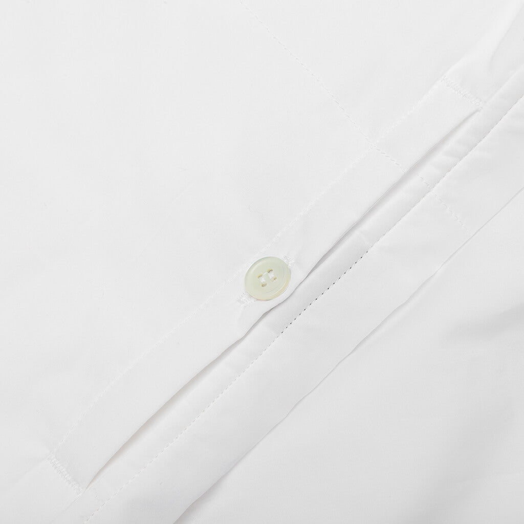 L/S Button Up Shirt - White