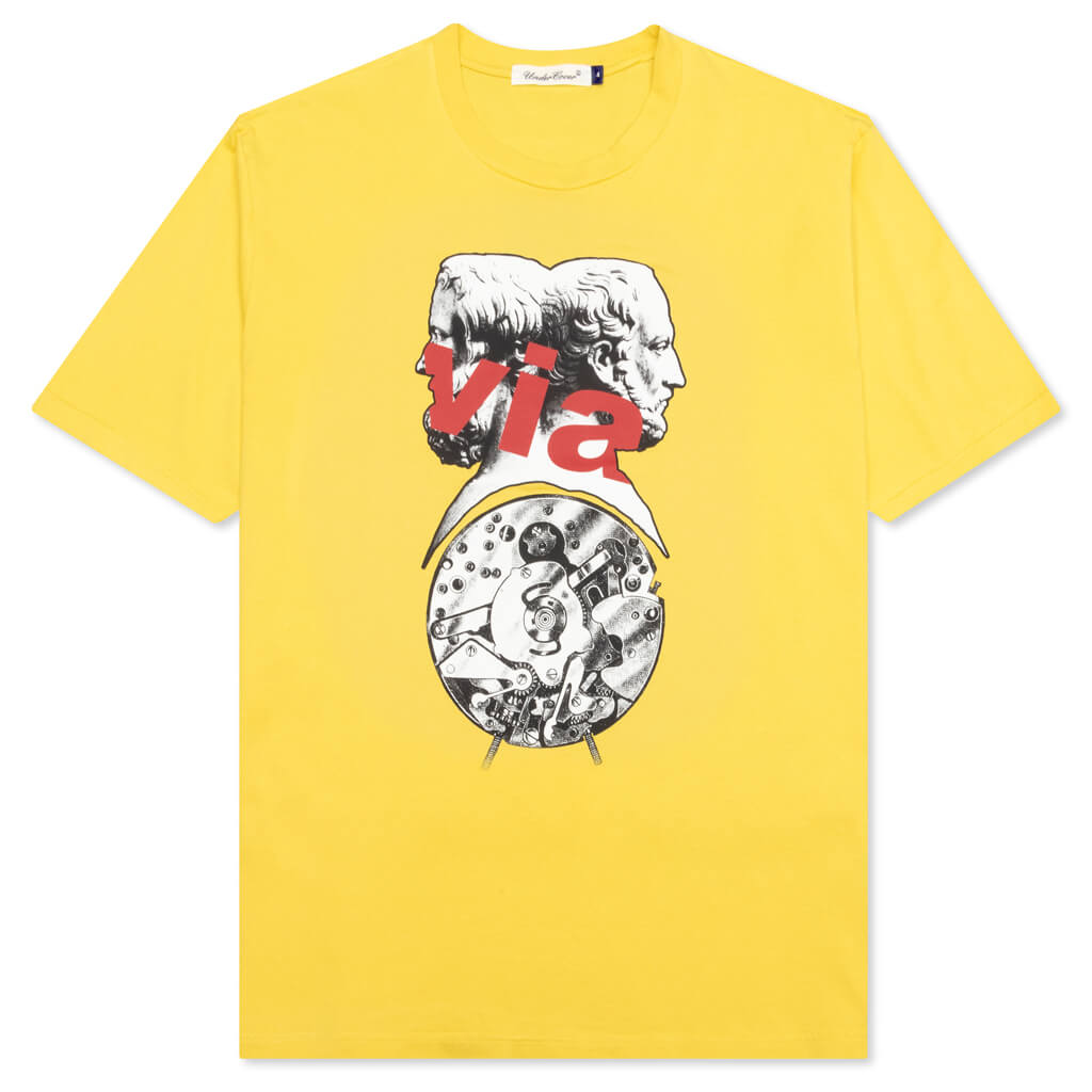 Via T-Shirt - Yellow