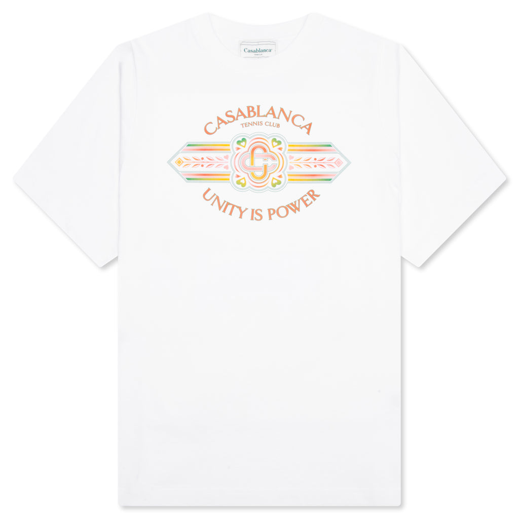 Unity Is Power T-Shirt - White