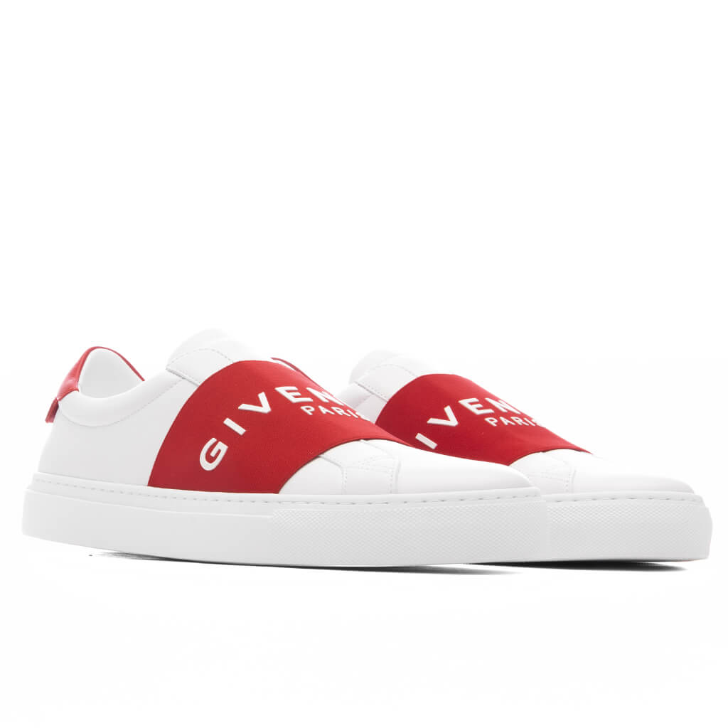 Urban Street Sneakers - White/Red