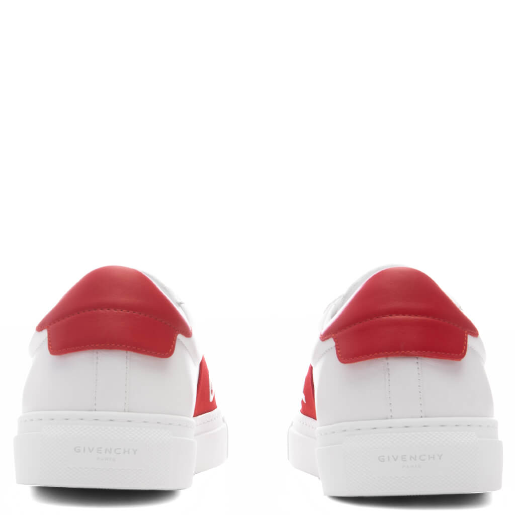 Urban Street Sneakers - White/Red