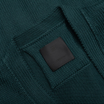 Cotton College Cardigan - Fir Green