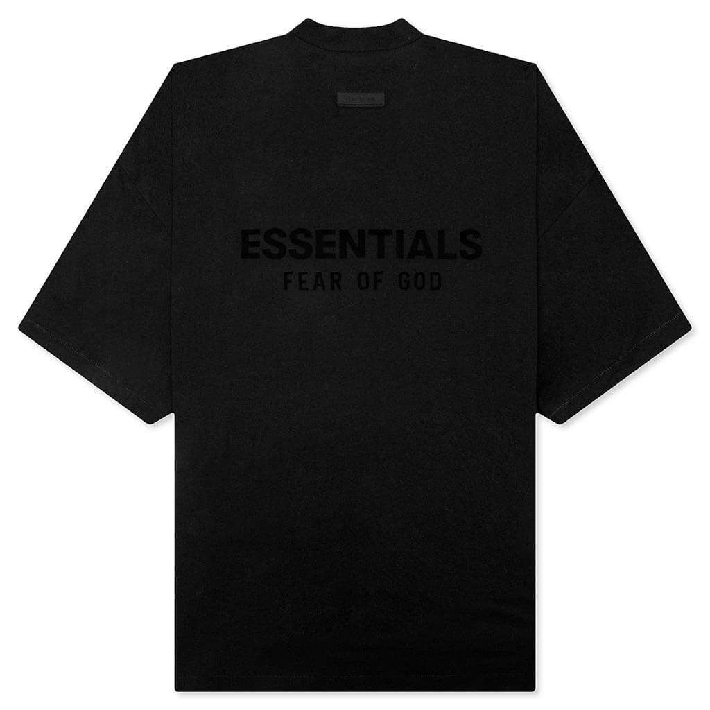 V-Neck T-Shirt - Jet Black