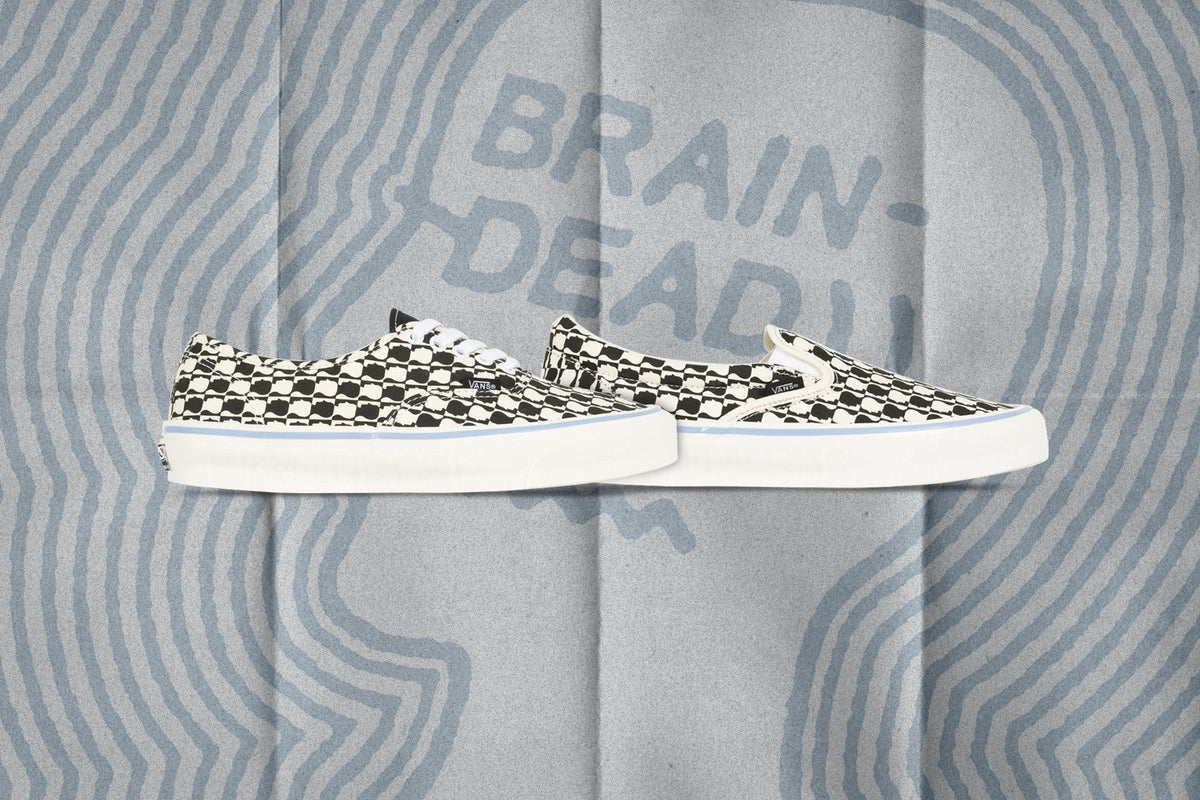 Vans Vault x OG Authentic LX - Braindead Black/White