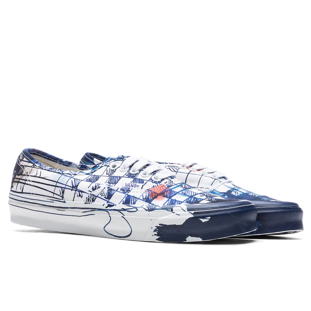 Vans Vault x Connor Tingley OG Authentic LX - True White/Blue