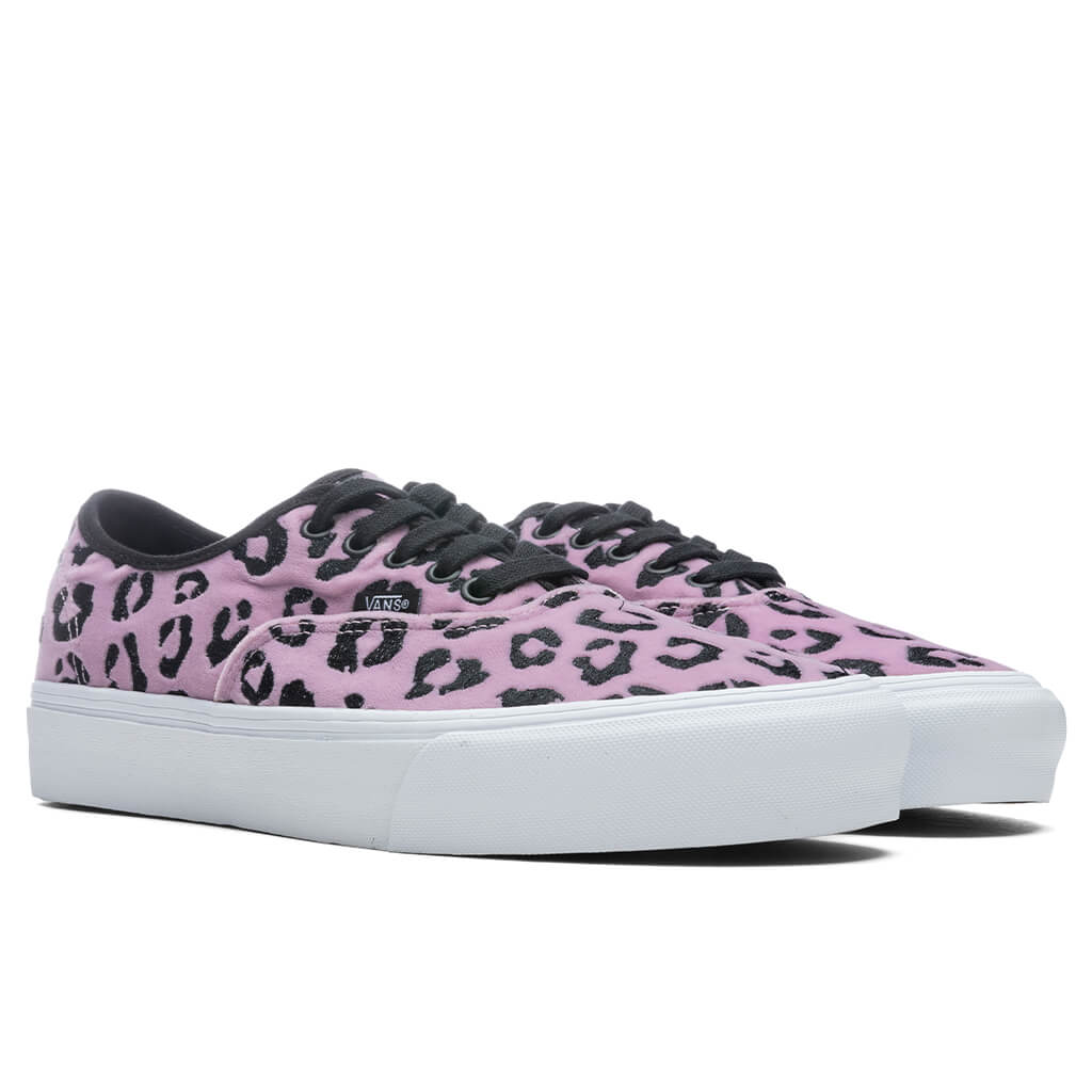 Authentic VLT LX "Velvet Animal" - Mauve Lepard/Black