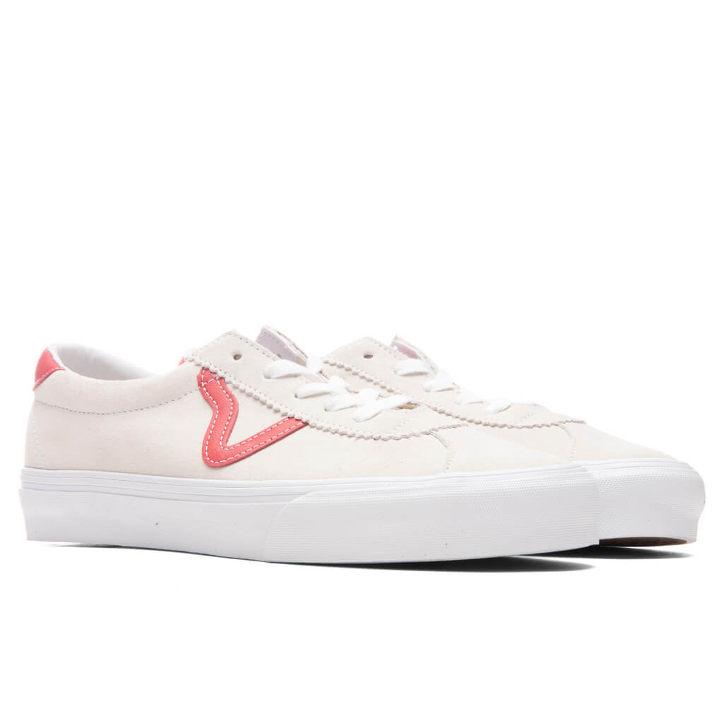 Epoch VR3 LX "Suede" - True White/Goji Berry