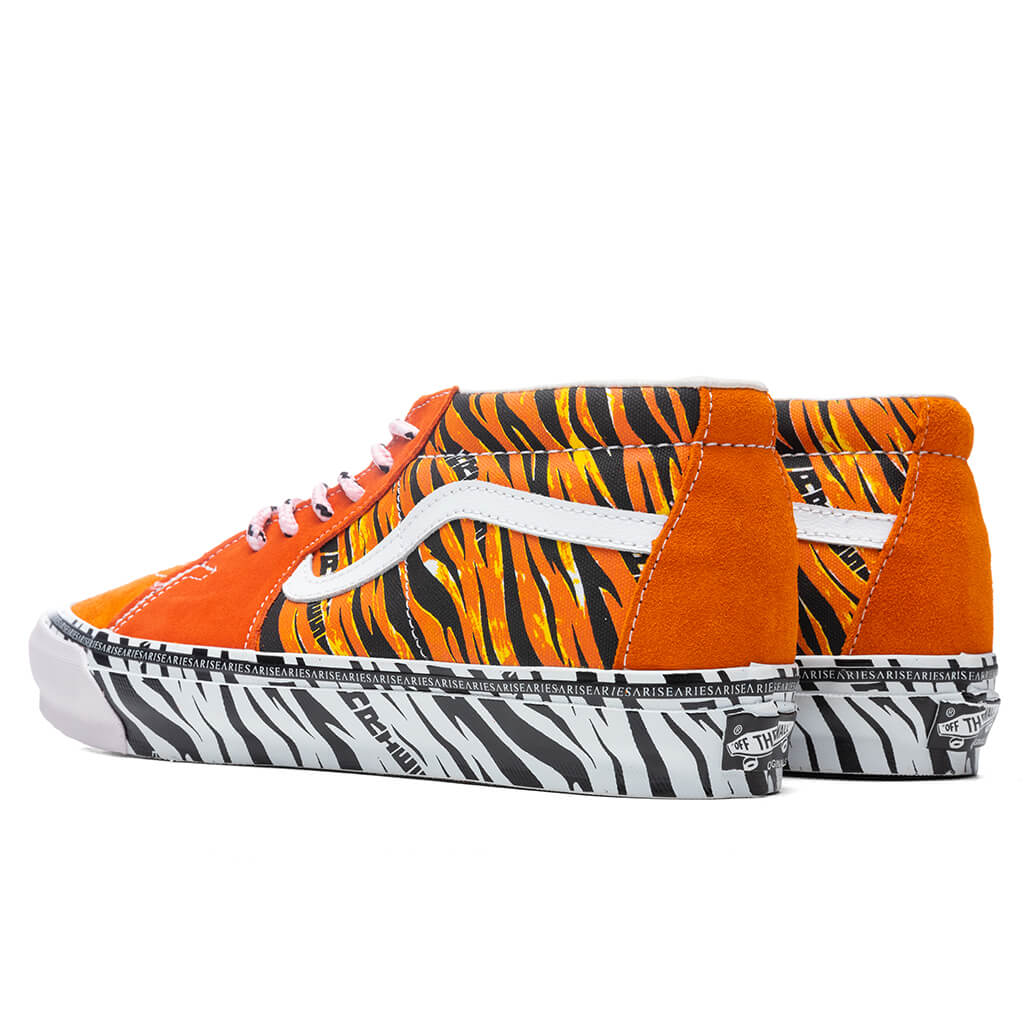 Vans Vault x Aries OG SK8-Mid LX - Tiger Bright