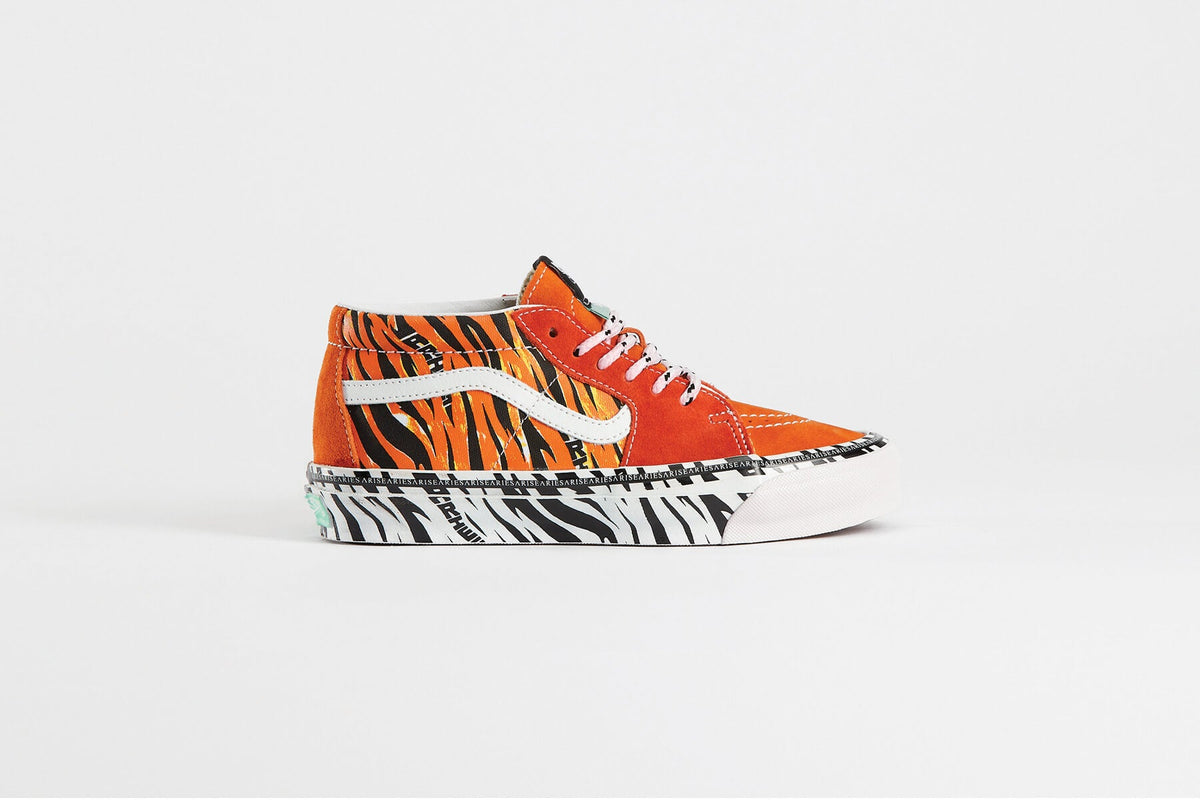 Vans Vault x Aries OG SK8-Mid LX - Tiger Bright